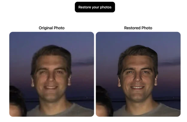 how RestorePhotos.io restores old photos