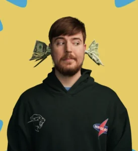 YouTuber KOL MrBeast (Jimmy Donaldson) smiling